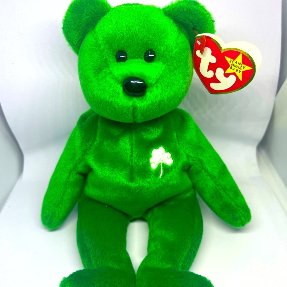 Vintage Ty beanie baby Erin 🍀 saint Patrick’s day 1